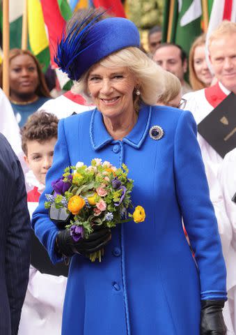 Chris Jackson/Getty Images Queen Camilla on Monday