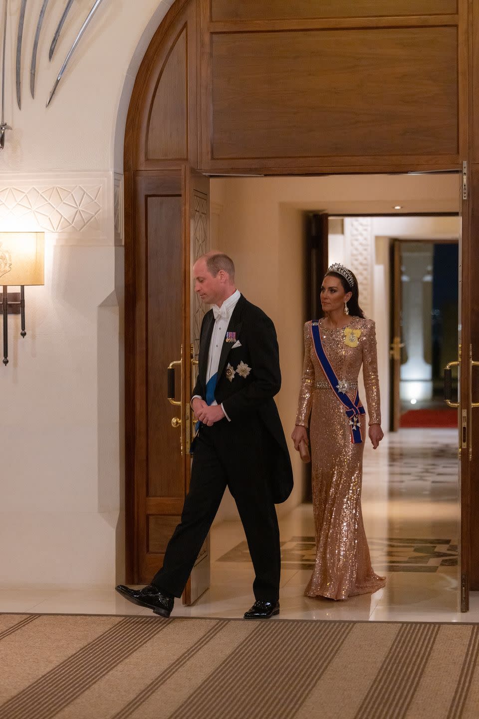 prince william kate middleton at hussein rajwa wedding