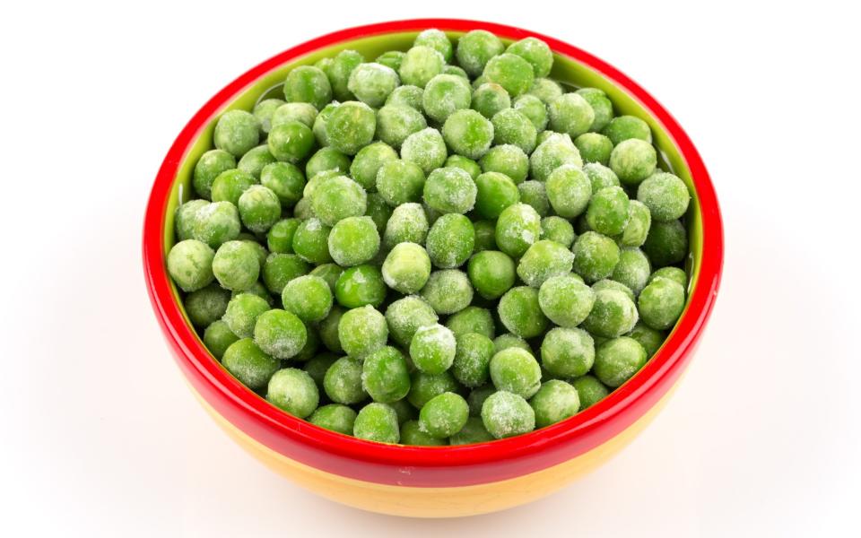 Peas are high in iron and insoluble fibre and contain a decent amount of protein - Getty 