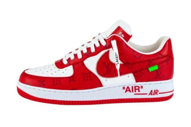 Kaufe Louis Vuitton Air Force 1 Low Virgil Abloh - White/Green