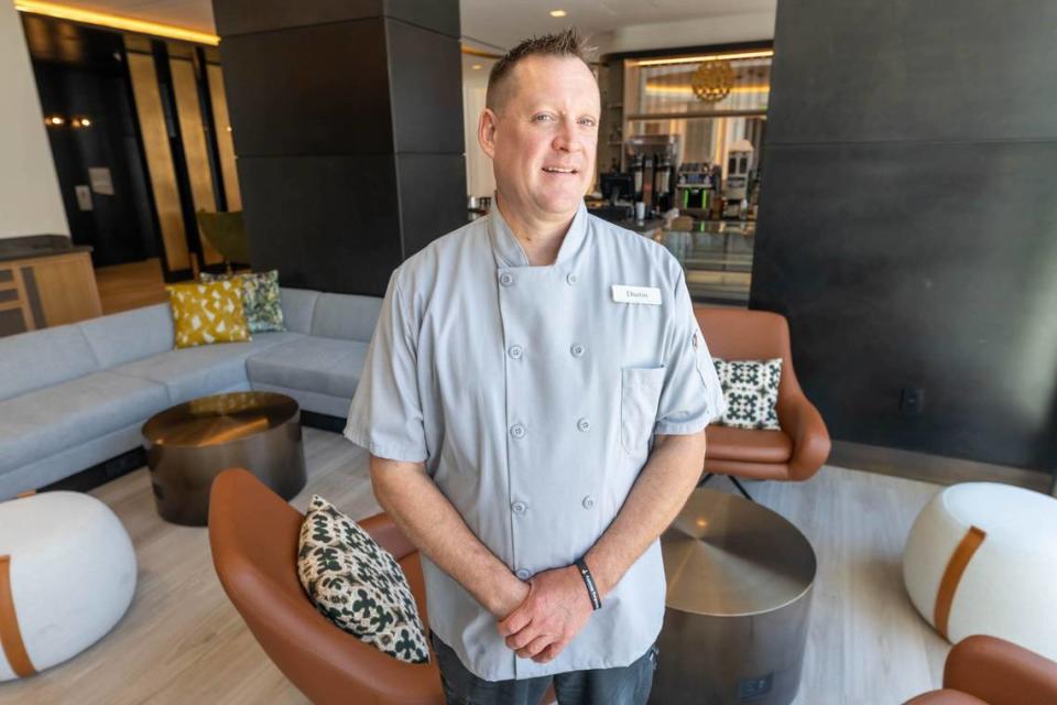 Chef Dustin Hildebrandt of IRO restaurant in SouthPark.