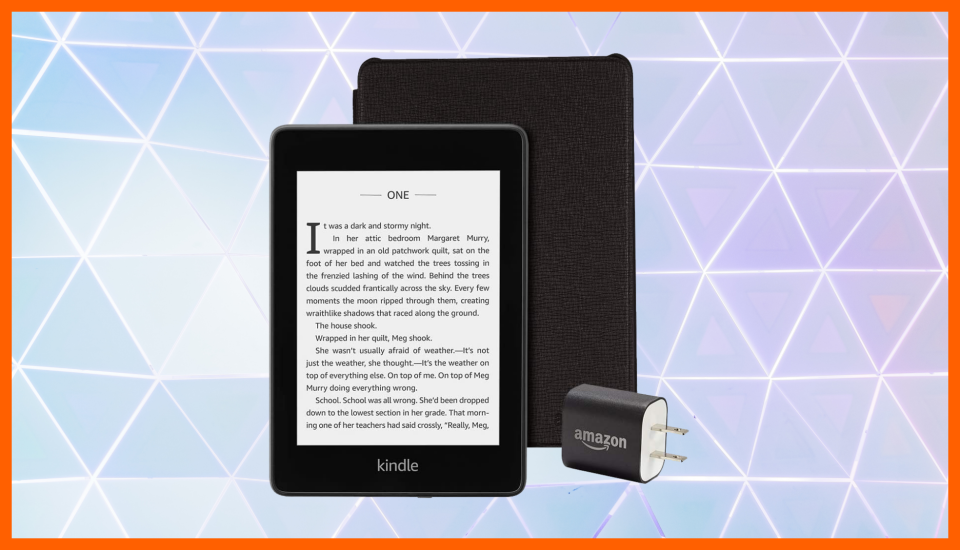 Kindle Paperwhite Essentials Bundle. (Photo: Amazon)