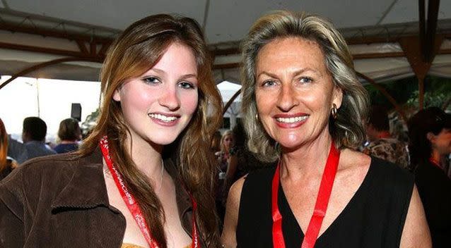 Mother, Jill Wran pictured with in happier times with daughter Harriet. Source: Getty Image.