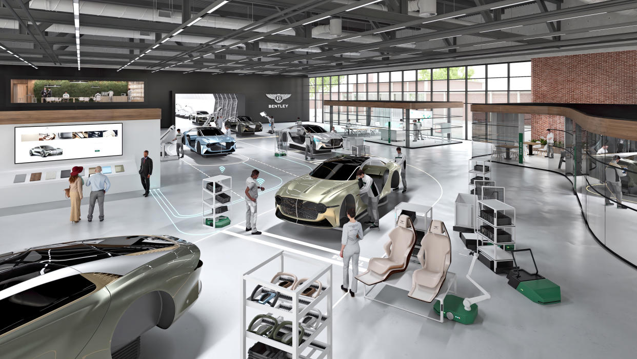 Bentley's transformed Crewe headquarters