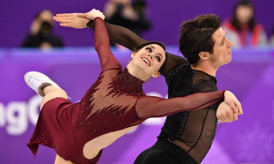 Tessa Virtue and Scott Moir