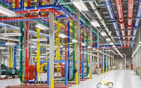 Google Data center - Credit: AP