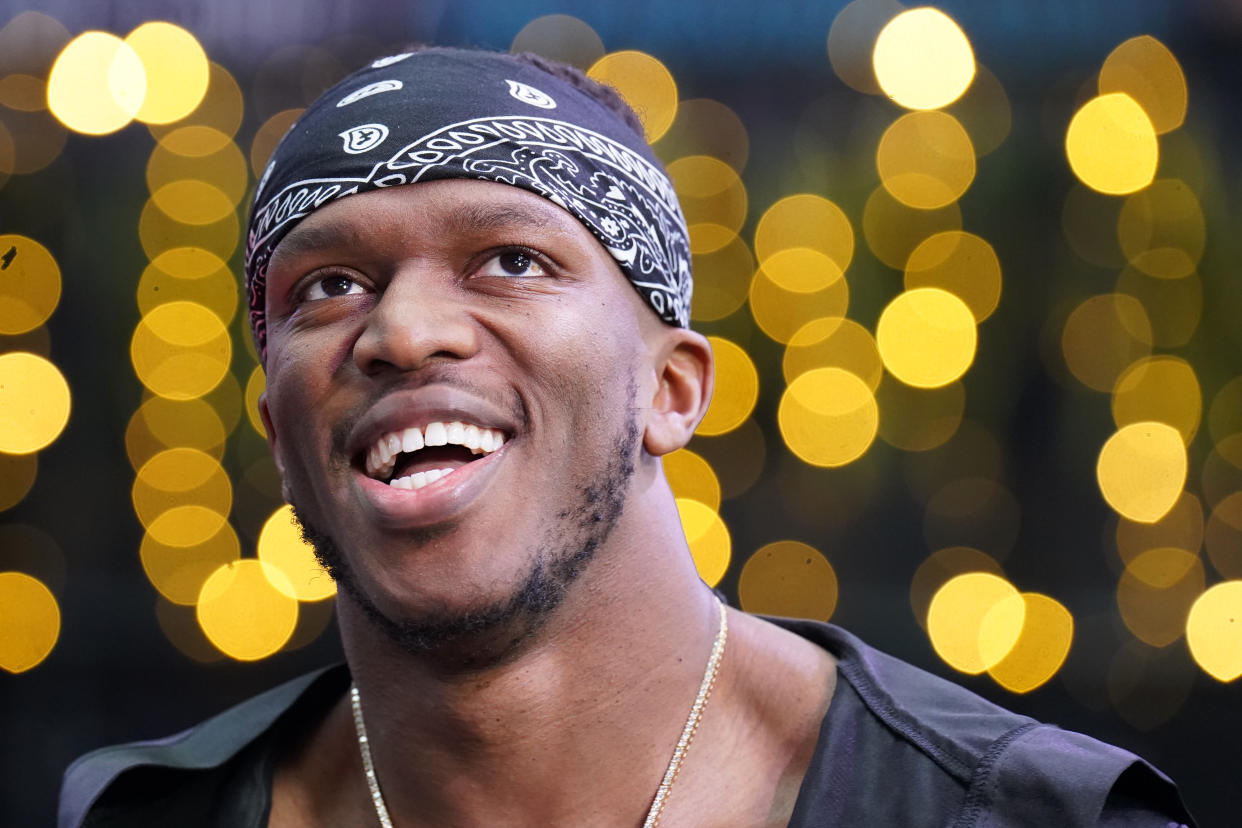 KSI during the weigh-in at BOXPARK Wembley, London. Picture date: Friday January 13, 2023. (Photo by James Manning/PA Images via Getty Images)