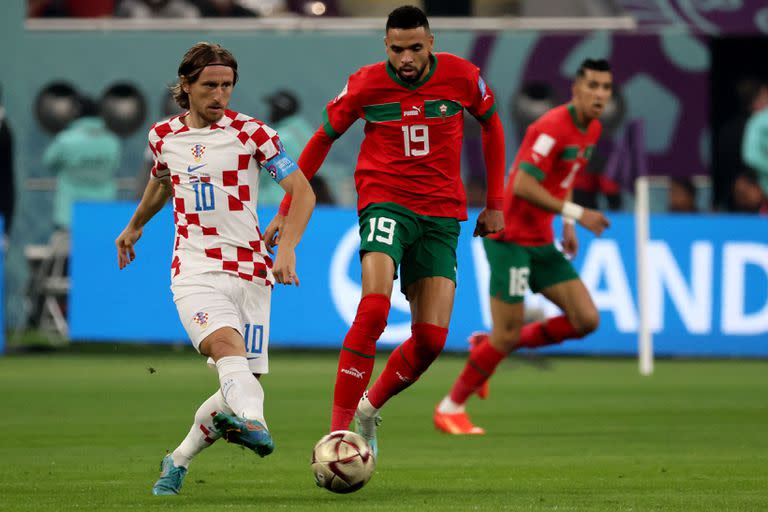 Luka Modric jugó su último partido en un Mundial con la camiseta de Croacia