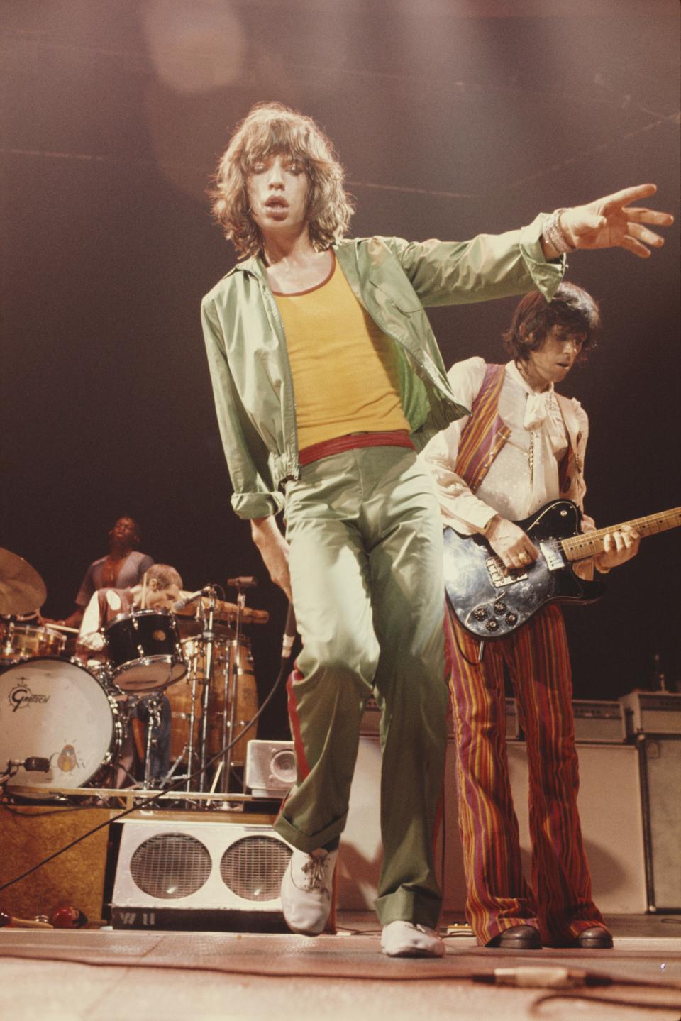 Mick Jagger in his Repettos.