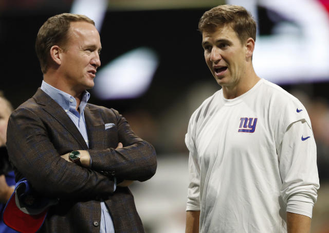 The reason Peyton Manning turned down 'Monday Night Football': He didn't  want to analyze Eli