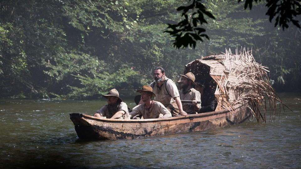 Fawcett and Costin on their ill-fated mission with Arctic explorer James Murray (Studio Canal)