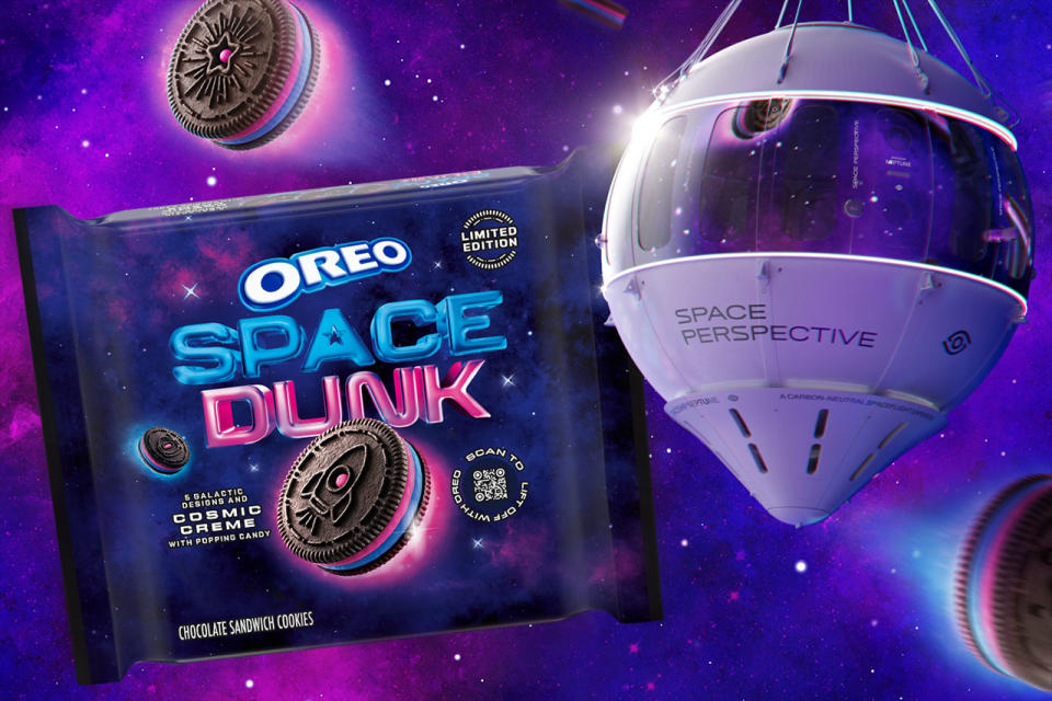 One lucky winner of the Lift Off with Oreo sweepstakes will fly with Space Perspective above 99 percent of Earth's atmosphere.