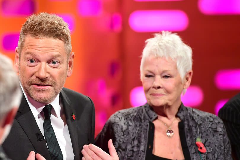 Kenneth Branagh and Judi Dench - Credit: BelfastLive