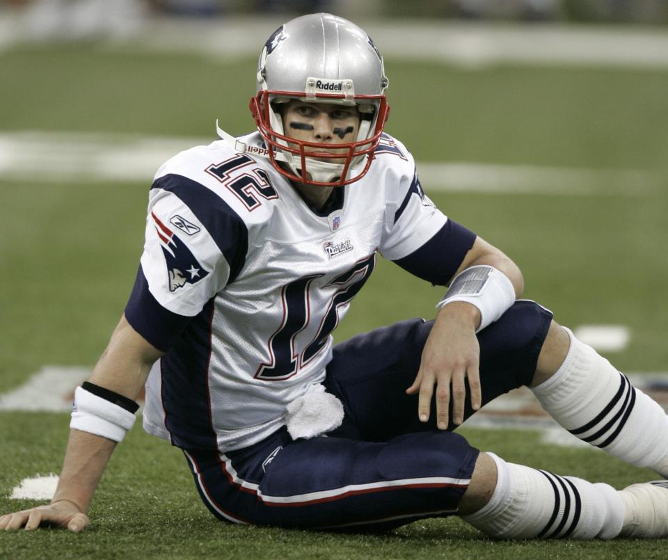 Tom Brady had a postseason record of 14-1 coming into the 2006 AFC championship game. (AP)
