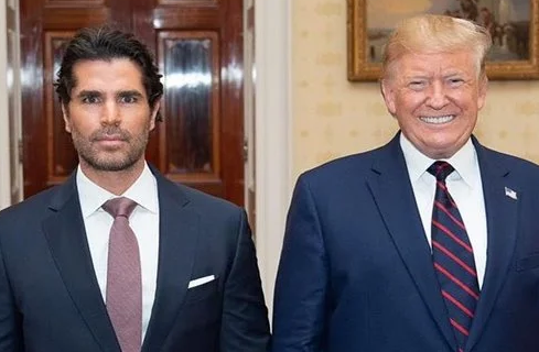 Eduardo Verástegui con Donald Trump / Cortesía