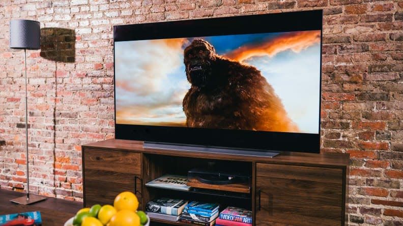 Credit:                      Reviewed / Jackson Ruckar                                             Being an OLED TV, the LG C1 can't get nearly as bright as a traditional LCD/LED TV like the QN90A, but its capable of perfect black levels, which create a staggering amount of picture detail.