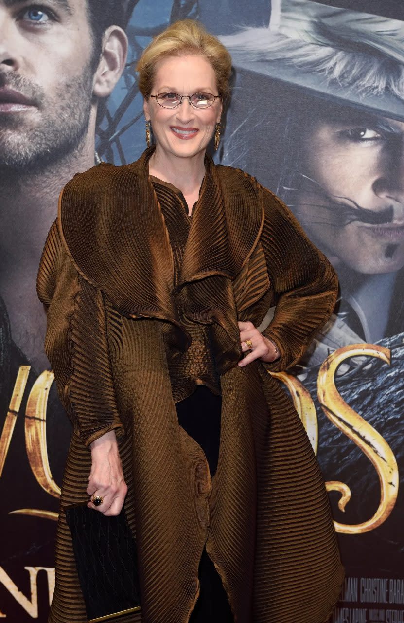 Meryl Streep 出席《Into the Woods screening》首映 (2015) Getty Images 