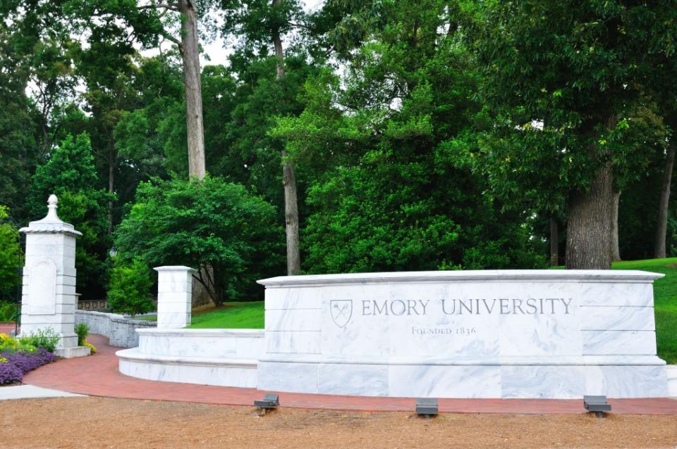 Emory University has become a popular school with students looking to diversify their applications. Alamy Stock Photo
