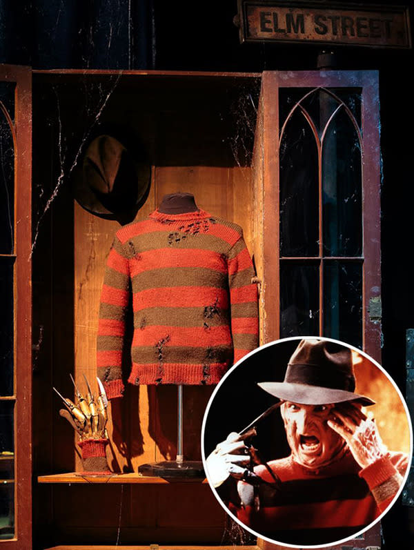 Freddy Krueger’s infamous glove, sweater, and hat from the 2010 remake are enough to give anyone nightmares.