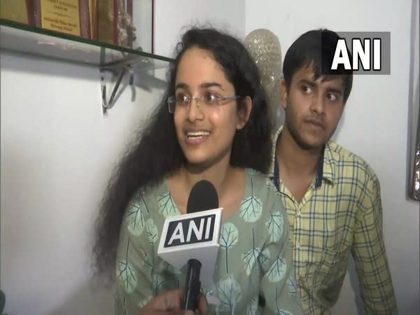 The second rank holder in UPSC CSE-2020, Jagrati Awasthi (Photo/ANI)