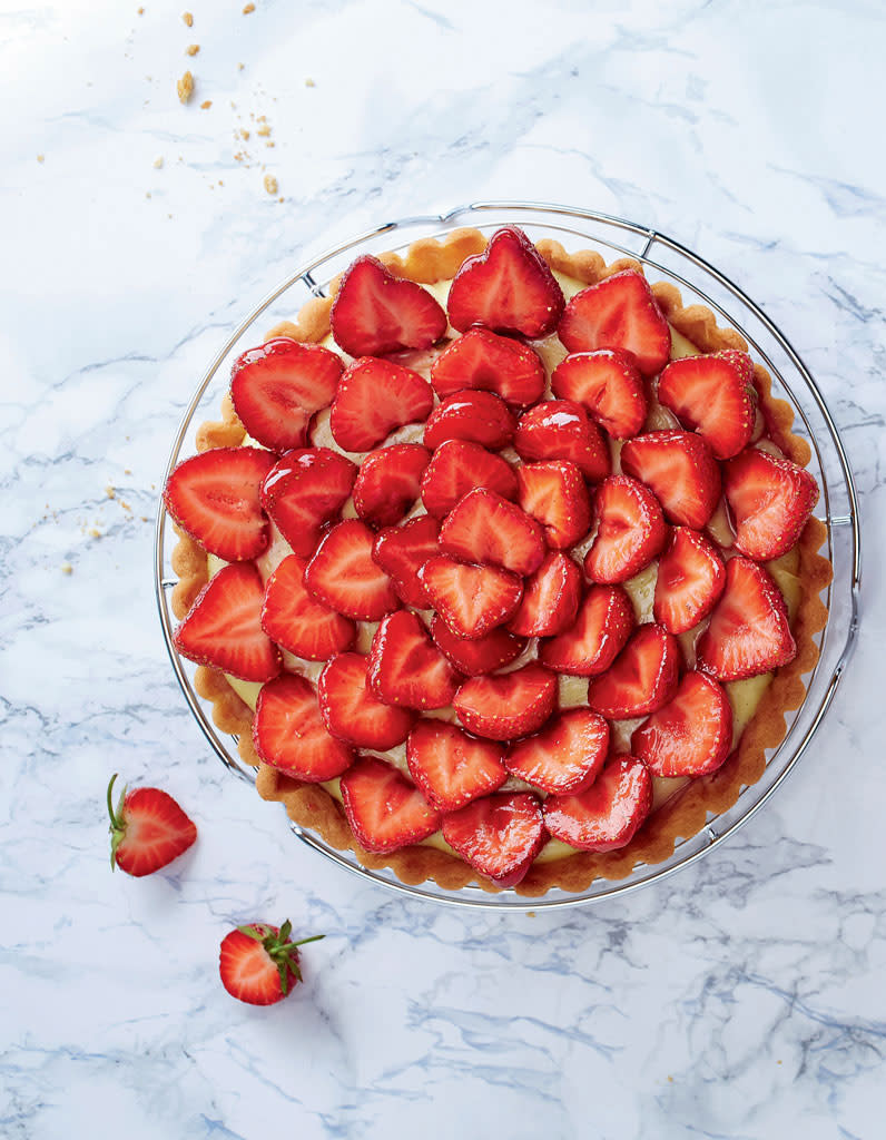 Tarte aux fraises facile