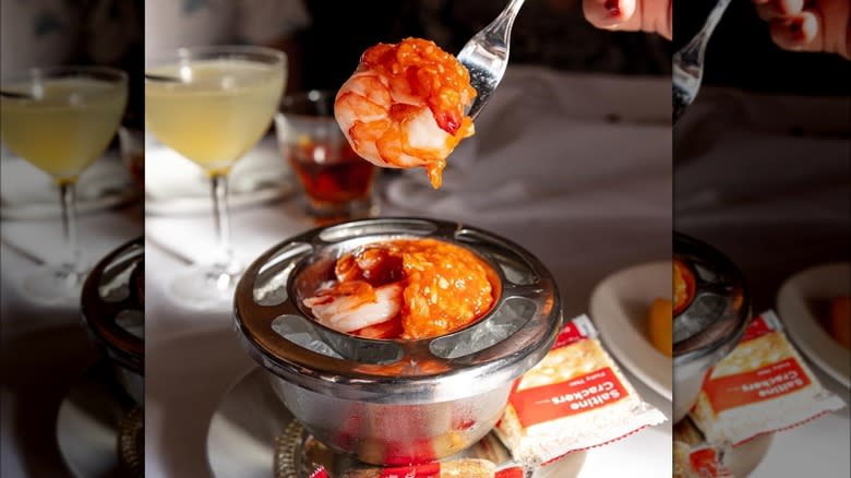 St. Elmo shrimp cocktail