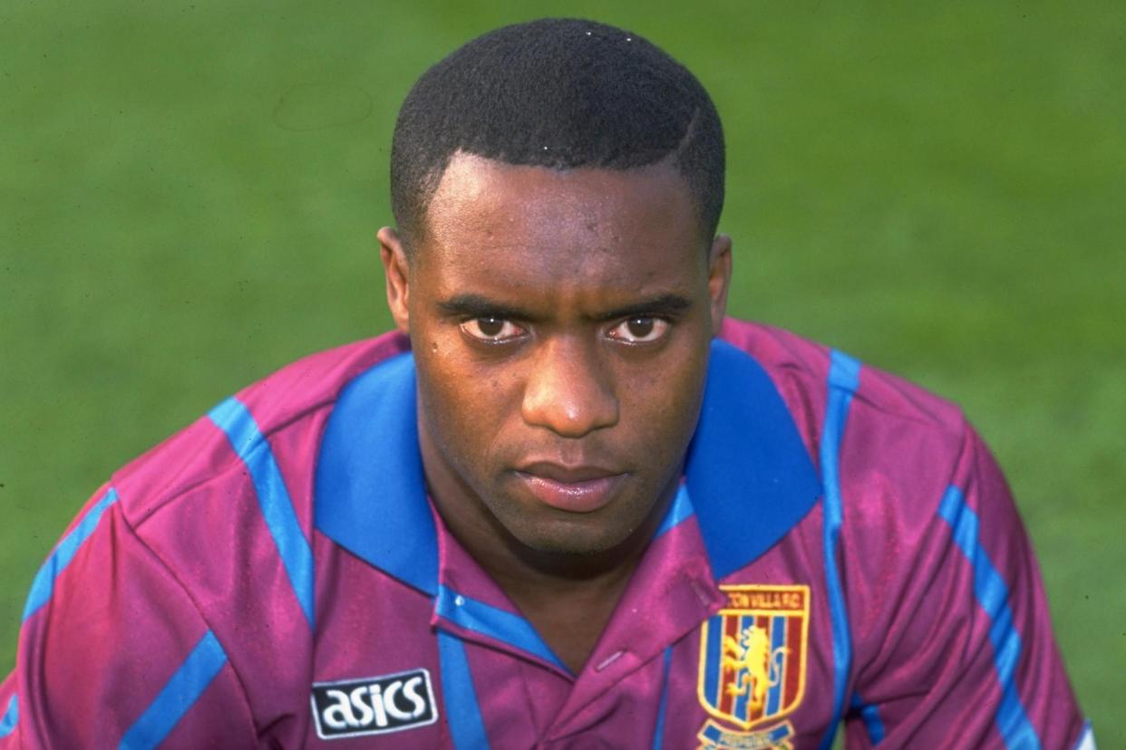 Dalian Atkinson died after an incident on the street he grew up in: Getty Images/Anton Want/Allsport