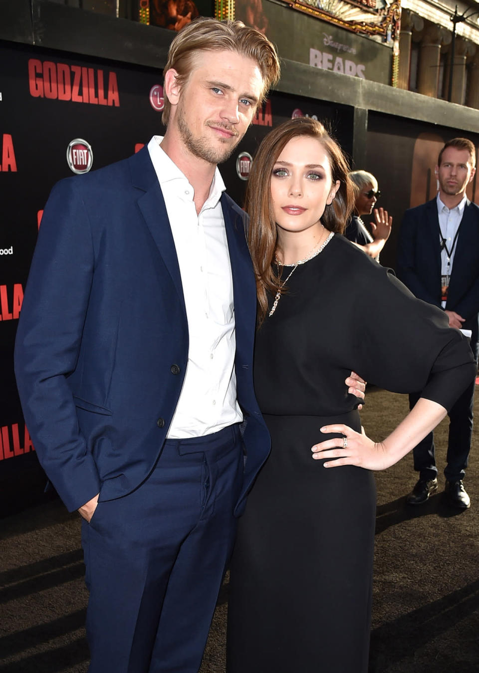 Elizabeth Olsen and Boyd Holbrook 