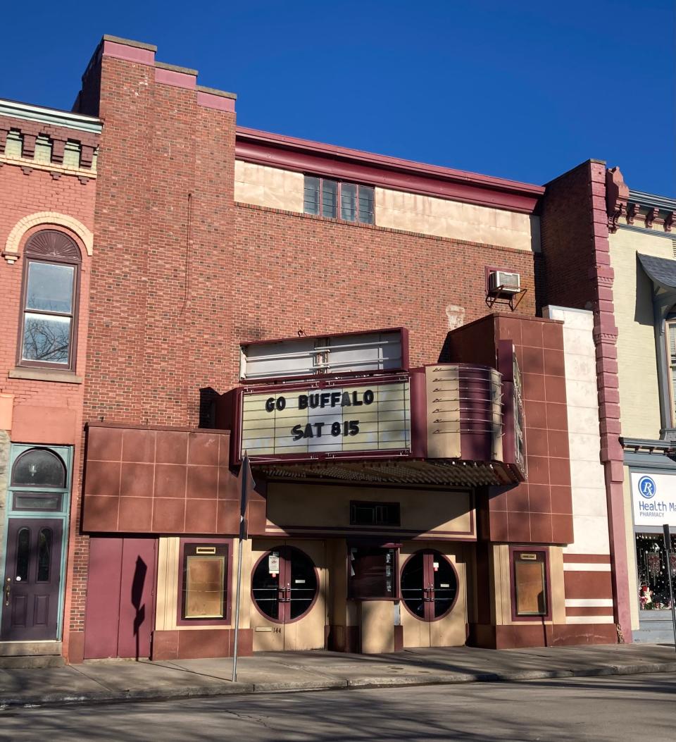 Improvements to the Grand Theater are among the proposals under consideration for Wellsville's NY Forward grant.