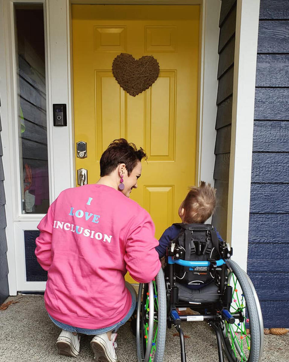 Whitney Stohr with her son, Malachi. (Courtesy Whitney Stohr)