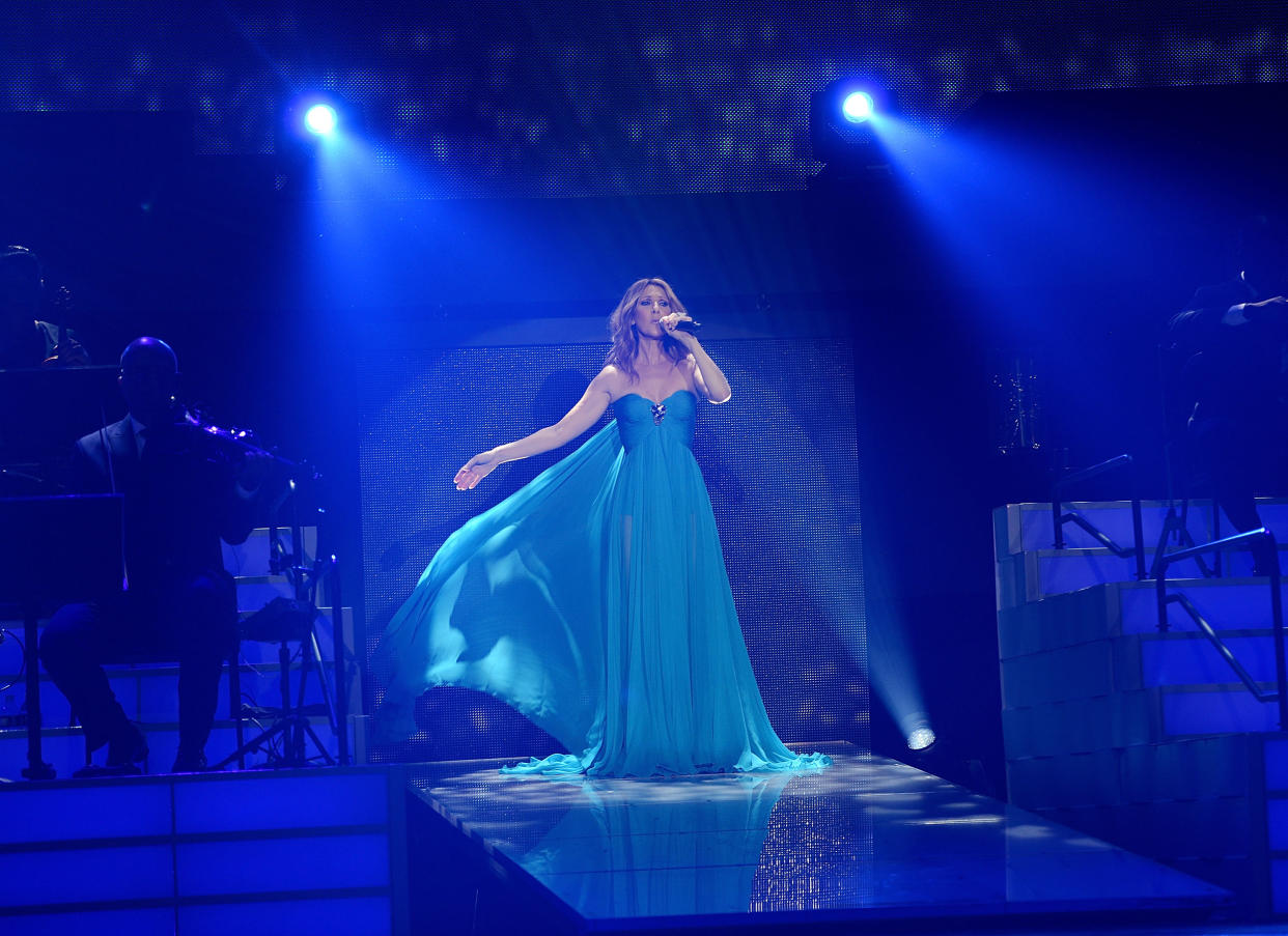 Celine Dion Premieres The Much-Anticipated Return Of Her Headline Residency Show At The Colosseum At Caesars Palace (Denise Truscello / WireImage)