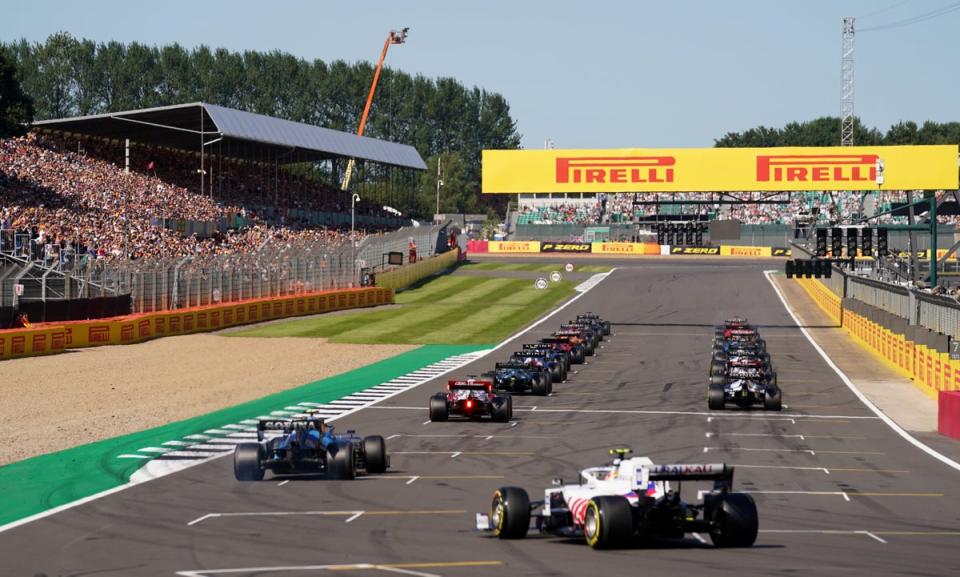 Silverstone will host the British Grand Prix until 2034 (PA Archive)