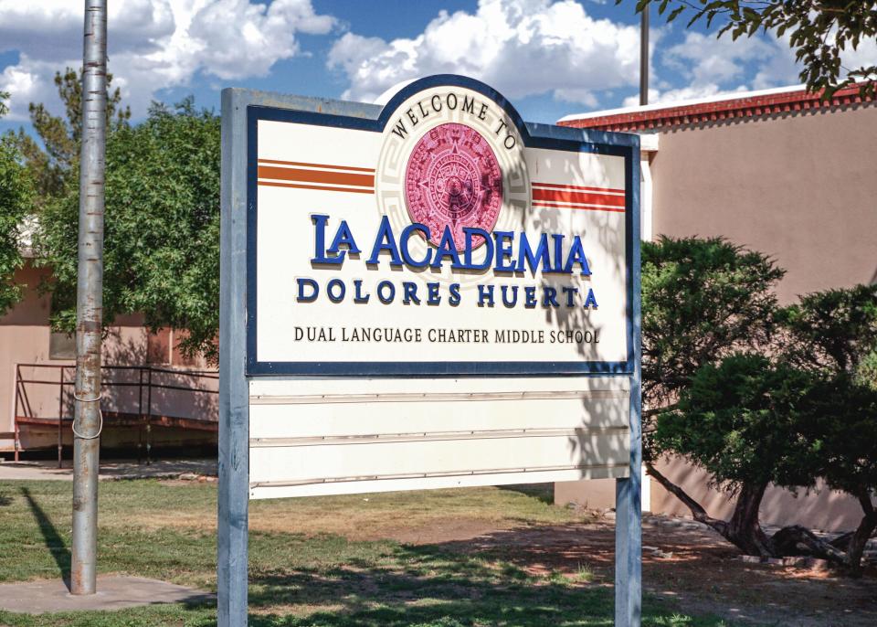La Academia Dolores Huerta Charter Middle School located at 400 Bell Ave. in Mesilla Park, NM, on July 5, 2023.