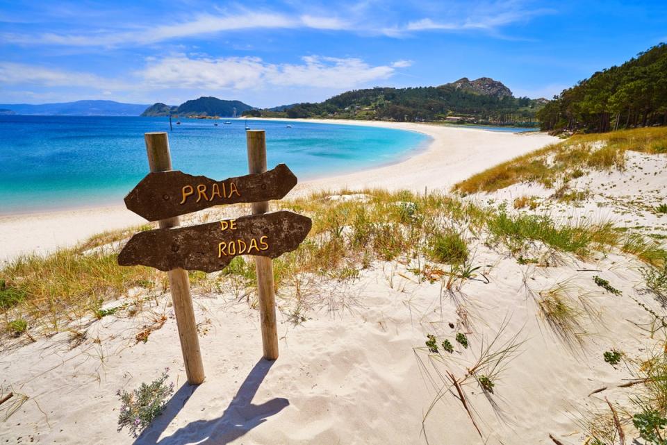 Playa de Rodas is one of nine beaches on the Cies Islands (Getty Images/iStockphoto)