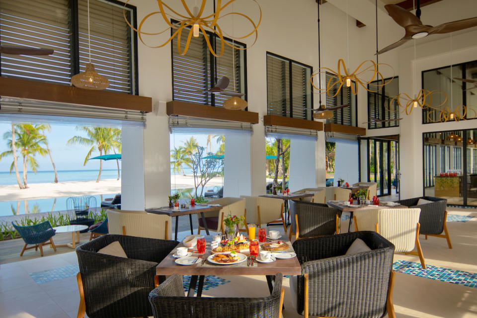 Restaurant at the Pullman Maldives