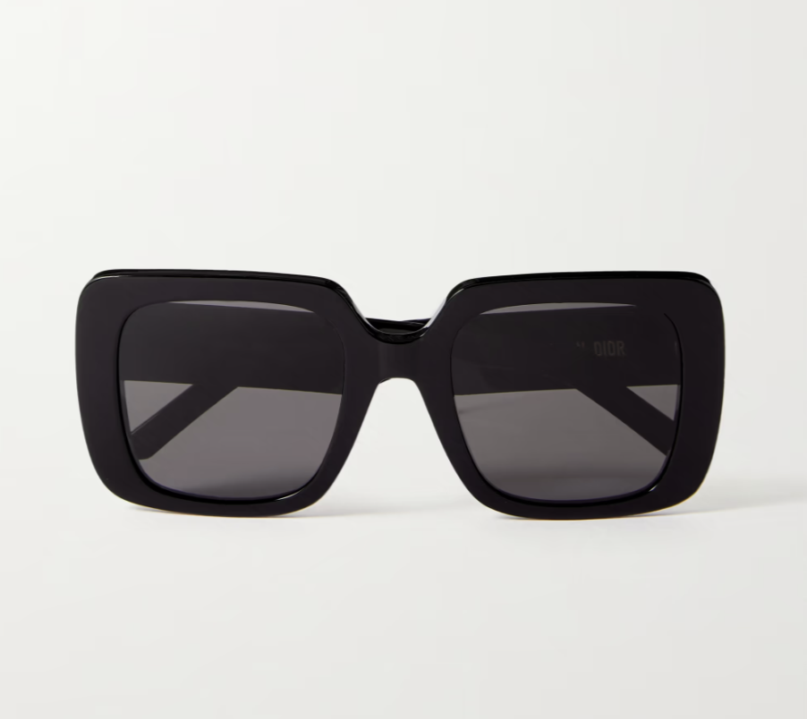 A photo of Dior Wildior S3U square-frame acetate sunglasses. (PHOTO: Net-A-Porter)