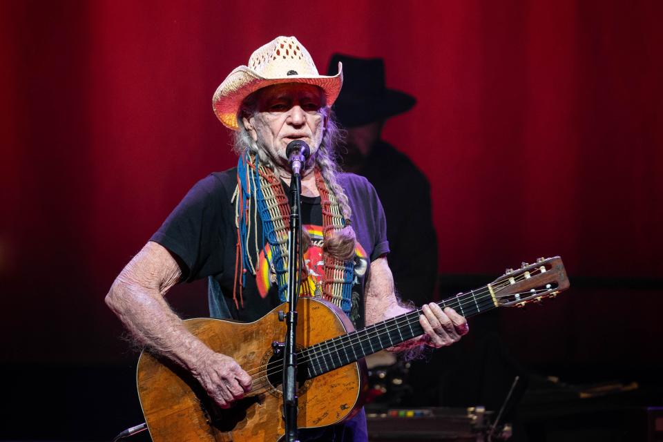 Willie Nelson performs during the Willie Nelson & Family New Year concert on Dec. 30, 2018, in Austin, Texas.