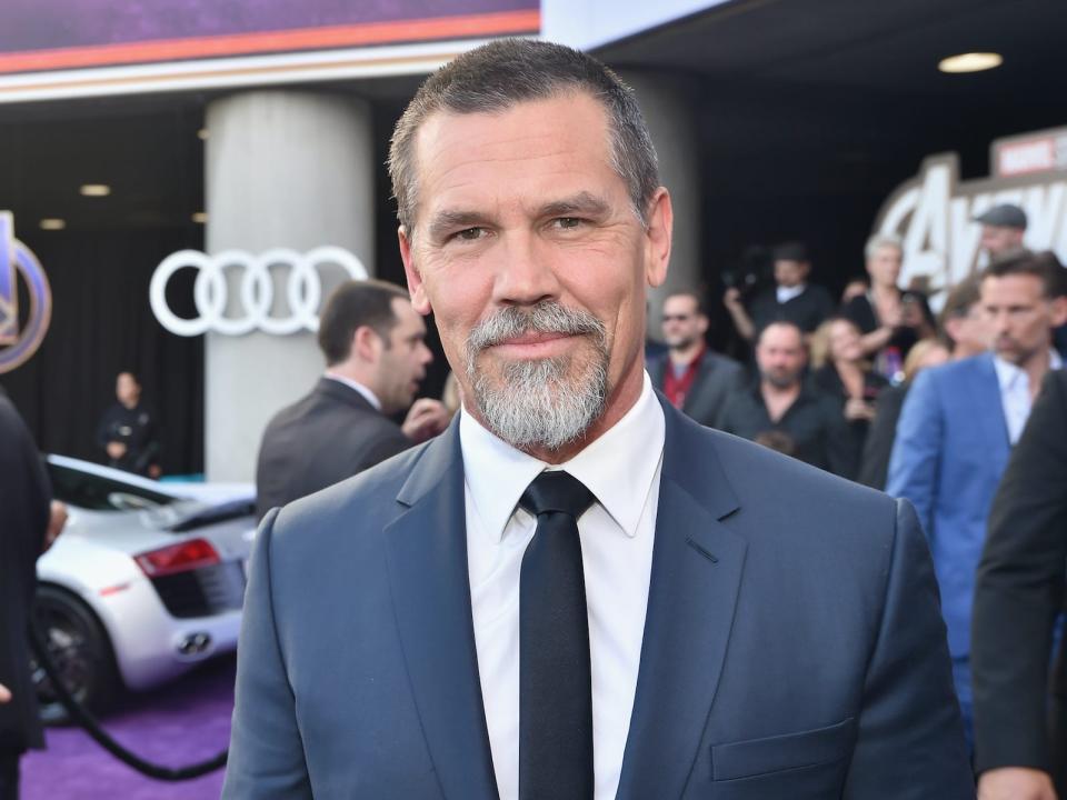 Josh Brolin attends the premiere of "Avengers: Endgame" in 2019.