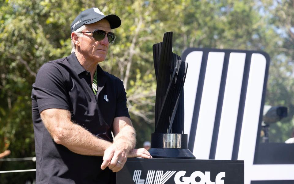 LIV Golf CEO Greg Norman - No more signings for LIV Golf in 2023 - AP/Jon Ferrey