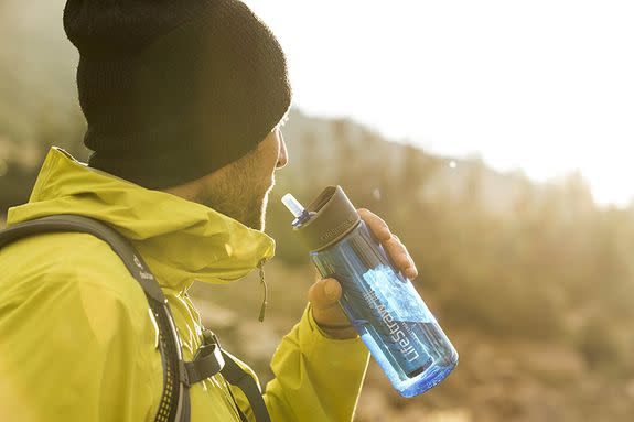 Drink clean water wherever your are with LifeStraw.