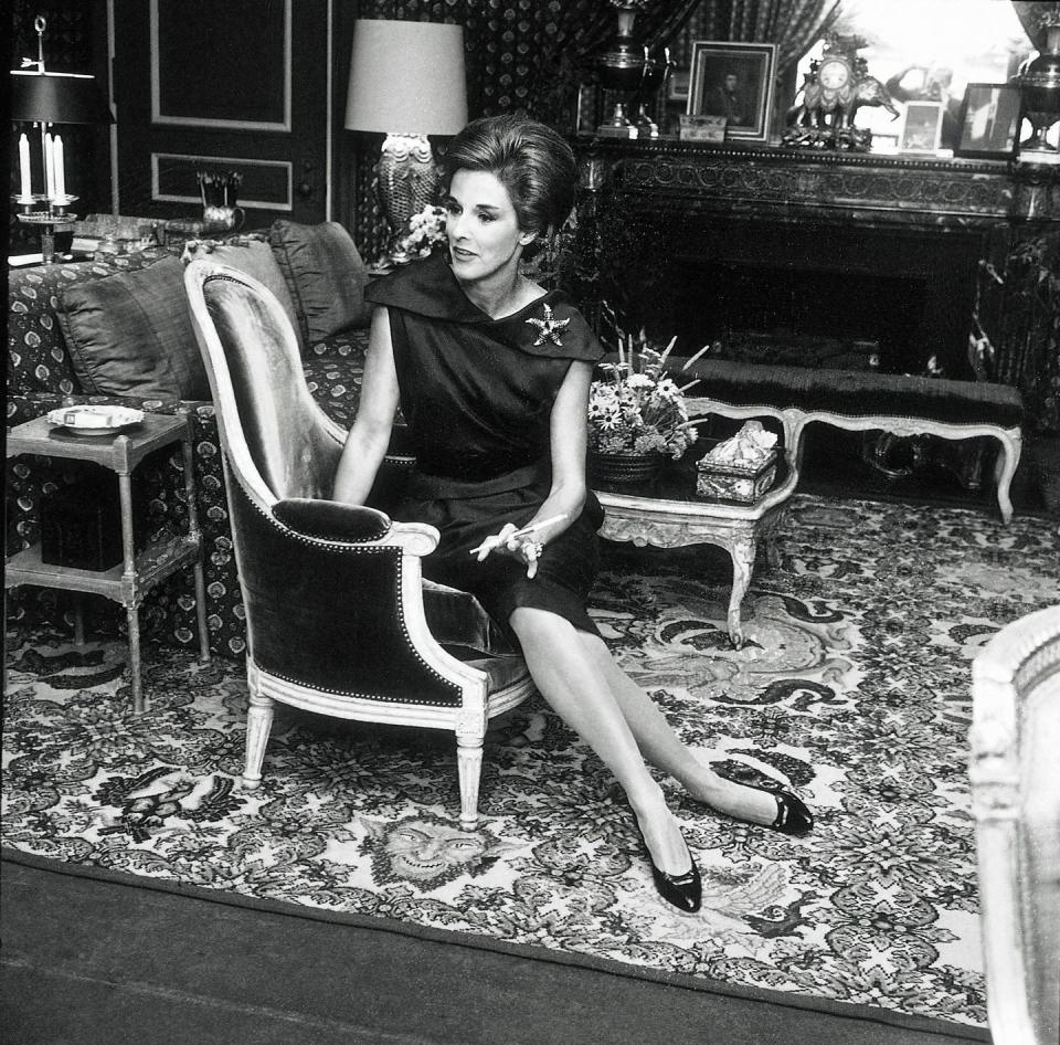 babe paley, new york, usa 03 jul 1963