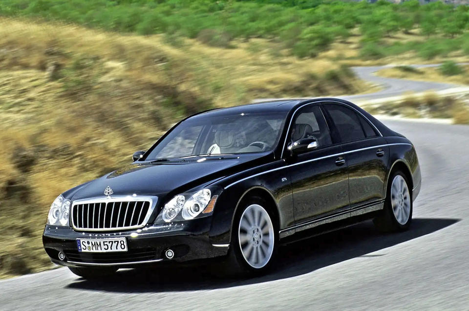<p>Named after Wilhelm Maybach (who, you’ll remember, had left Daimler nearly a century earlier), the Maybach luxury cars were certainly the work of Mercedes even if they didn’t carry that name. The <strong>57</strong> and the longer-wheelbase <strong>62</strong> were very expensive both to buy and to own – independent research once showed that their UK values fell more in the first year after purchase than those of any other car.</p><p>The sub-brand was discontinued in 2013, but ultra-luxury models are now known as <strong>Mercedes-Maybach</strong> on models like the S-Class and GLS-Class.</p>