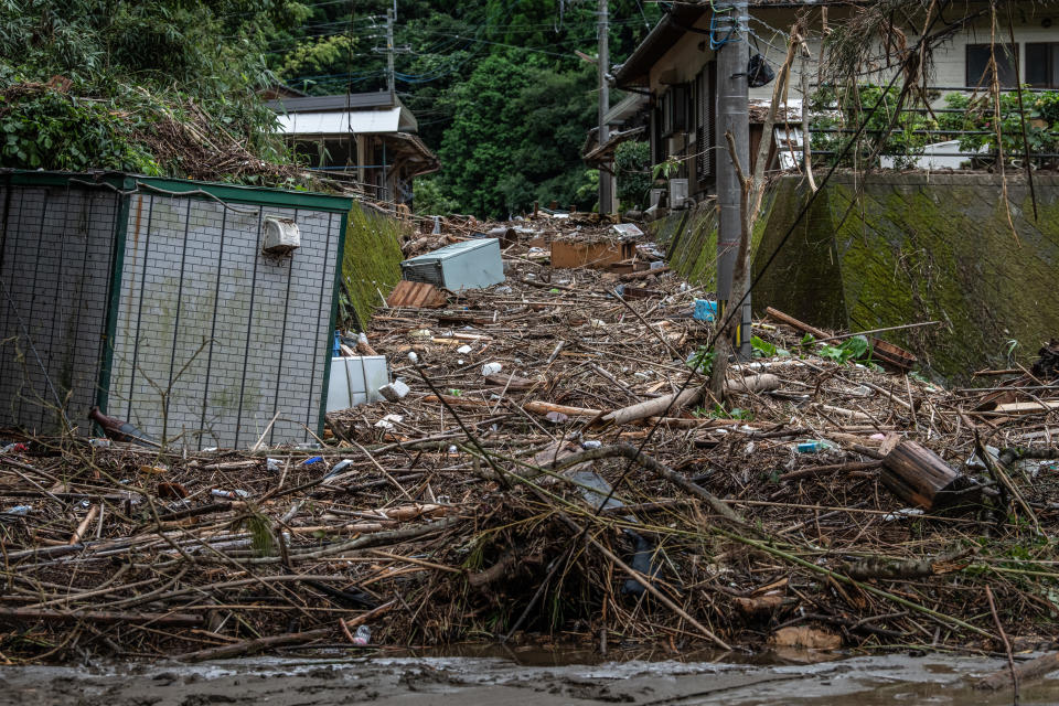 Unprecedented Rain Causes Flooding And Landslides In Kumamoto