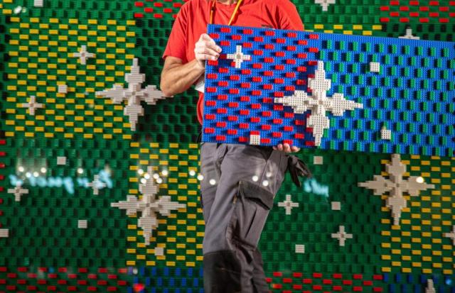 Louis Vuitton And LEGO Hook Up For Festive Window And Store Displays