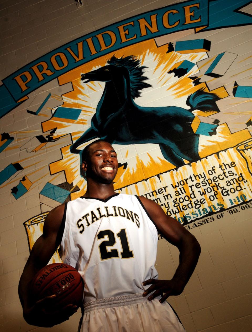 Providence forward Patric Young, a McDonald's All-American, won the Times-Union's All-First Coast boys basketball player of the year award for 2009-10.