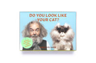 This image shows "Do You Look Like Your Cat?" a card memory game that matches cat cards with human cards. (Laurence King Publishing via AP)