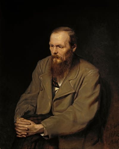 俄國文豪杜斯妥也夫斯基。
