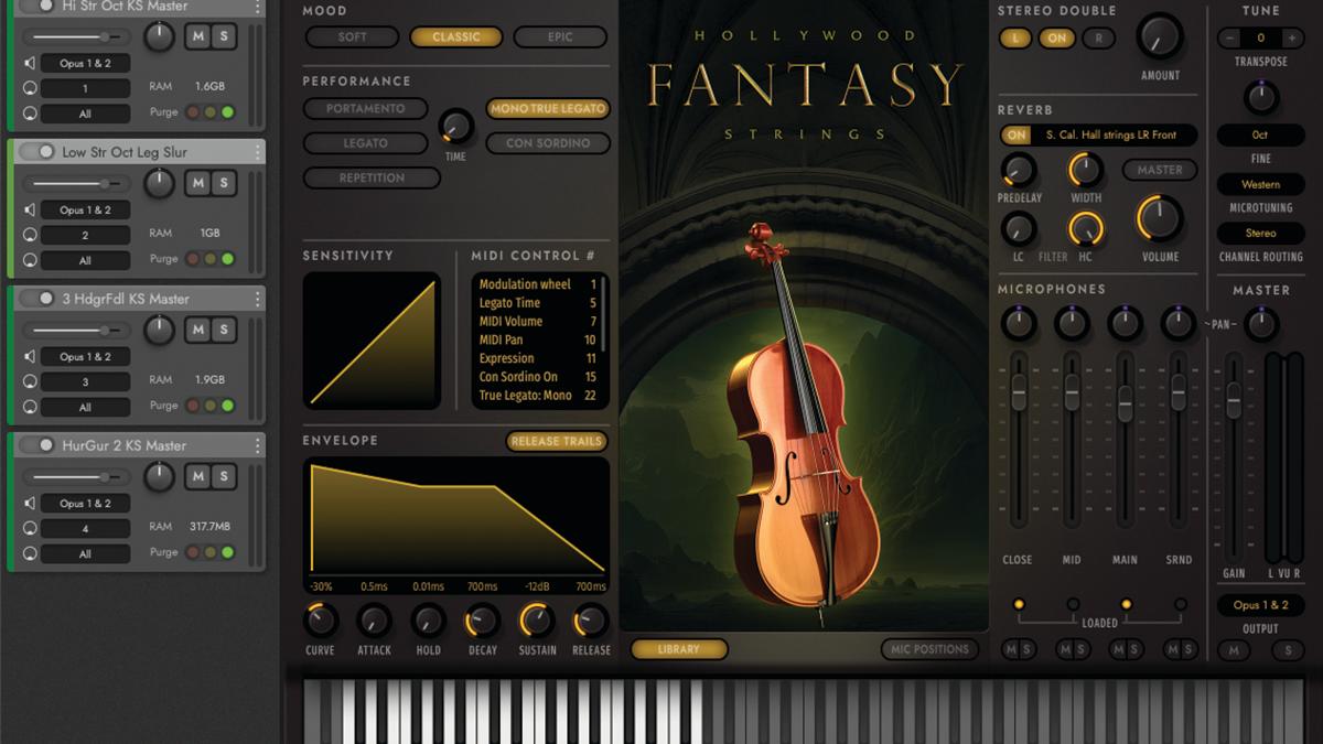  EastWest Hollywood Fantasy Orchestra – String and Brass Sections 