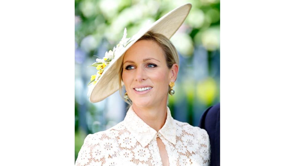 Zara Tindall attends day 3 'Ladies Day' of Royal Ascot 2023 at Ascot Racecourse on June 22, 2023 in Ascot, England