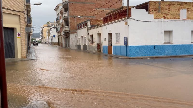 Flooding hits Spain's Alcanar